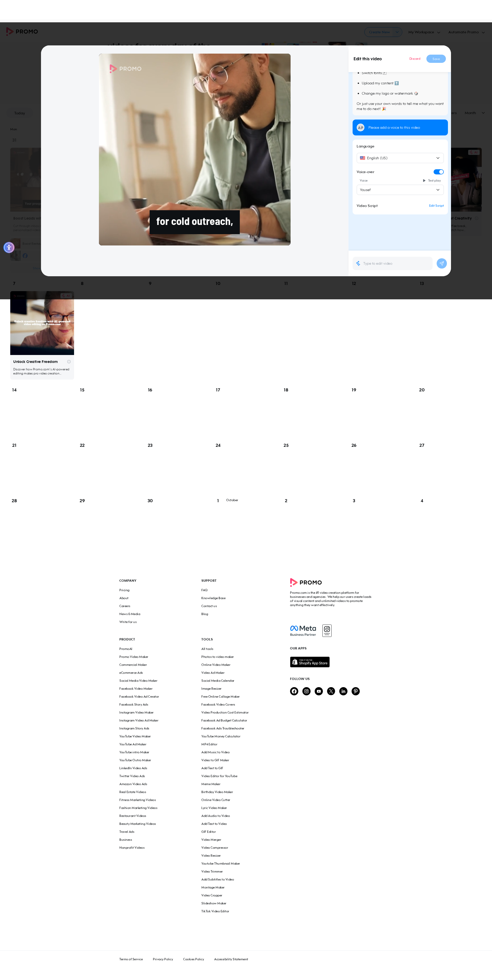 Test failure screenshot